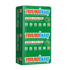 Утеплитель ТеплоKnauf Кровля/Стена/Пол (Коттедж) Плита 100х610х1230 мм 6 кв.м
