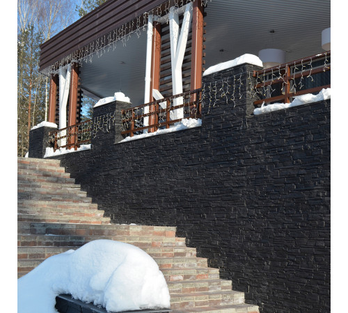 Искусственный камень White Hills Фьорд Лэнд угольно-черный (24 шт.=0,8 кв.м) Искусственный камень White Hills Фьорд Лэнд угольно-черный (24 шт.=0,8 кв.м)