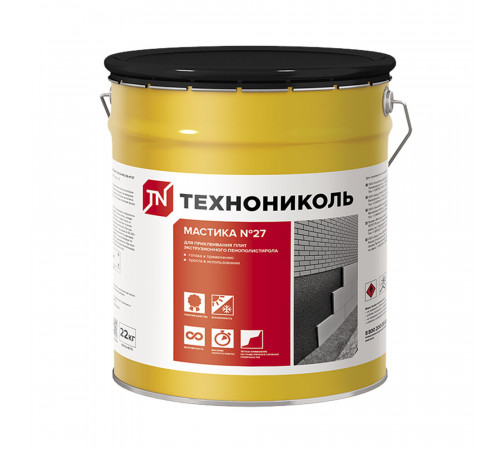 Мастика приклеивающая Технониколь №27 22 кг Мастика приклеивающая Технониколь №27 22 кг