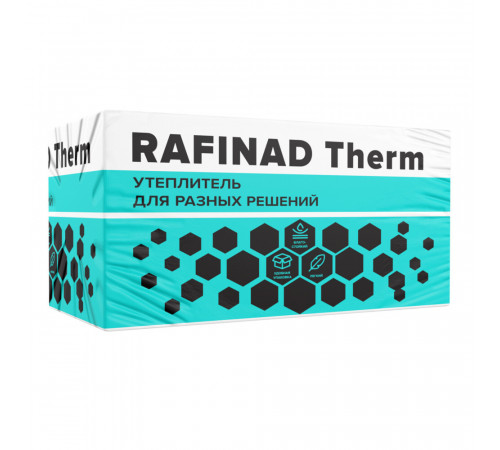 Пенополистирол Технониколь Rafinad Therm 50х600х1200 мм 4,32 кв.м Пенополистирол Технониколь Rafinad Therm 50х600х1200 мм 4,32 кв.м