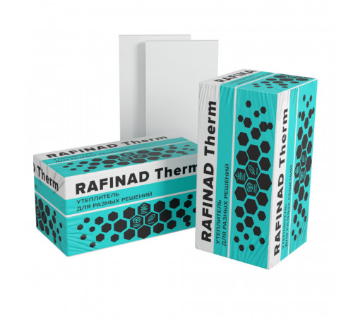 Пенополистирол Технониколь Rafinad Therm 50х600х1200 мм 4,32 кв.м Пенополистирол Технониколь Rafinad Therm 50х600х1200 мм 4,32 кв.м