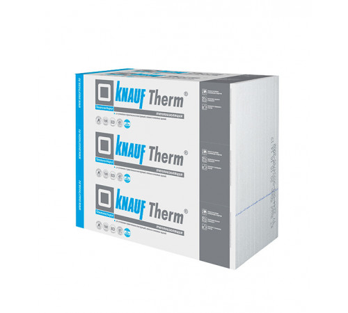 Пенополистирол Knauf Therm Стена Pro 50х1000х1200 мм Пенополистирол Knauf Therm Стена Pro 50х1000х1200 мм
