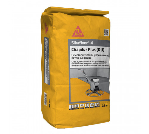 Упрочнитель топпинг для бетонных полов Sika Sikafloor-4 Chapdur Plus 25 кг Упрочнитель топпинг для бетонных полов Sika Sikafloor-4 Chapdur Plus 25 кг