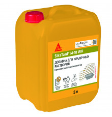 Добавка пластификатор для кладочных растворов Sika SikaTard M-10 WH 5 л