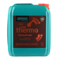 Добавка для теплых/ наливных/ промышленных полов и стяжек CemMix CemThermo 5 л
