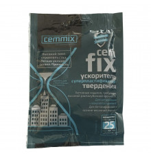 Добавка ускоритель твердения CemMix CemFix концентрат саше 50 мл