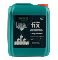 Добавка ускоритель твердения CemMix CemFix 5 л