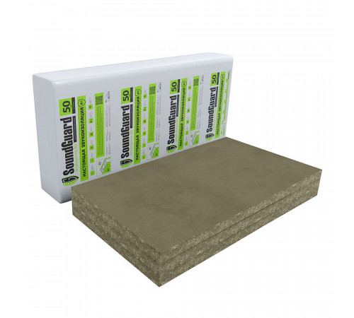 Шумоизоляция SoundGuard ЭкоАкустик 80 50х600х1250 мм 3 кв.м Шумоизоляция SoundGuard ЭкоАкустик 80 50х600х1250 мм 3 кв.м