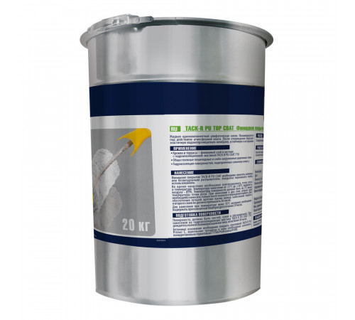 Покрытие финишное полиуретановое Tytan Professional TACK-R PU TOP COAT 20 кг серое Покрытие финишное полиуретановое Tytan Professional TACK-R PU TOP COAT 20 кг серое