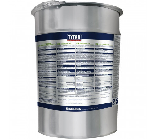 Мастика гидроизоляционная полиуретановая Tytan Professional TACK-R PU COAT 710 25 кг серая