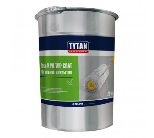 Покрытие финишное полиуретановое Tytan Professional TACK-R PU TOP COAT 20 кг серое Покрытие финишное полиуретановое Tytan Professional TACK-R PU TOP COAT 20 кг серое
