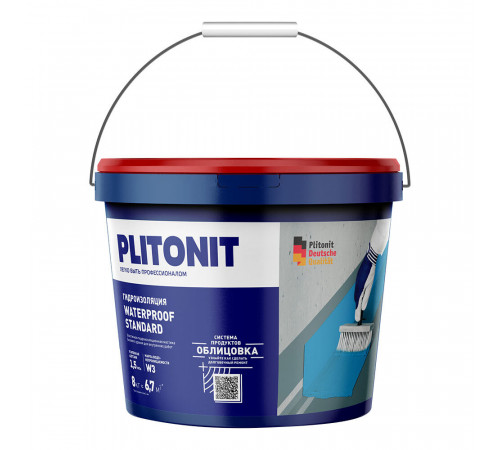 Гидроизоляция акриловая Plitonit WaterProof Standard 8 кг