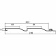 Сайдинг Grand Line Standart 3000х203 мм серый