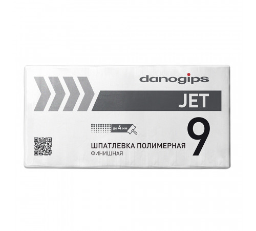 Шпаклевка полимерная Danogips Dano Jet 9 выравнивающая 20 кг Шпаклевка полимерная Danogips Dano Jet 9 выравнивающая 20 кг