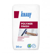 Шпаклевка полимерная Knauf Полимер Финиш для сухих помещений белая 20 кг