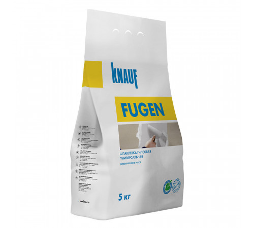 Шпаклевка гипсовая Knauf Фуген 5 кг Шпаклевка гипсовая Knauf Фуген 5 кг