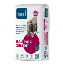 Штукатурка цементная Bergauf Bau Putz Zement 25 кг