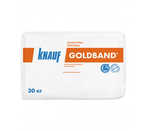 Штукатурка гипсовая Knauf Гольдбанд 30 кг Штукатурка гипсовая Knauf Гольдбанд 30 кг
