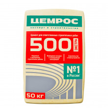Цемент ЦЕМРОС М500 Д0 ЦЕМ I 42,5 50 кг