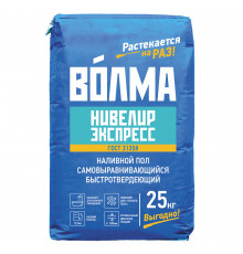 Ровнитель (наливной пол) универсальный Волма Нивелир Экспресс самовыравнивающийся 25 кг