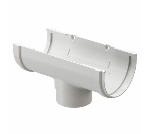 Воронка желоба Docke Premium пластиковая d120-85 мм пломбир RAL 9003 Воронка желоба Docke Premium пластиковая d120-85 мм пломбир RAL 9003