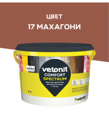 Затирка цементная Vetonit Comfort Spectrum 17 махагони 2 кг