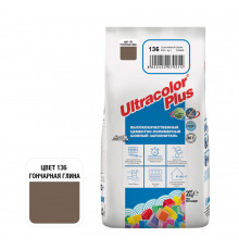 Затирка цементная Mapei Ultracolor Plus 136 гончарная глина 2 кг