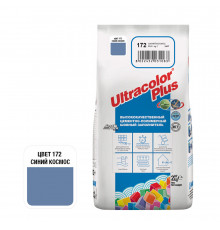 Затирка цементная Mapei Ultracolor Plus 172 синий космос 2 кг