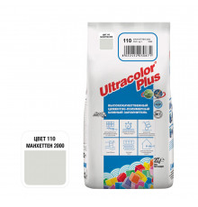 Затирка цементная Mapei Ultracolor Plus 110 манхеттен 2 кг