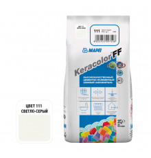 Затирка цементная Mapei Keracolor FF 111 светло-серая 2 кг