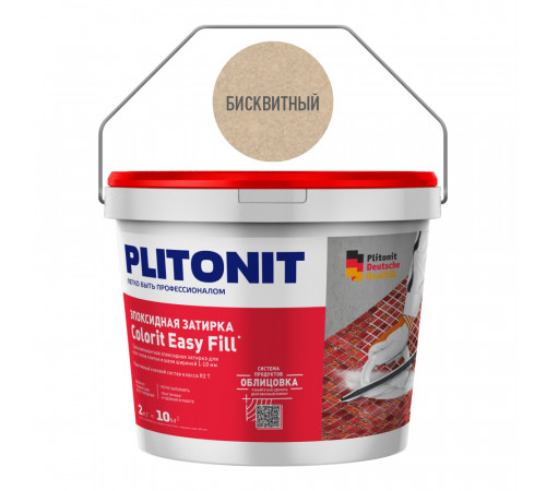 Затирка эпоксидная Plitonit Colorit EasyFill бисквитная 2 кг Затирка эпоксидная Plitonit Colorit EasyFill бисквитная 2 кг