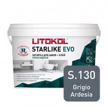 Затирка эпоксидная Litokol Starlike Evo s.130 серебристо-серый 2,5 кг