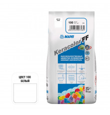 Затирка цементная Mapei Keracolor FF 100 белая 2 кг